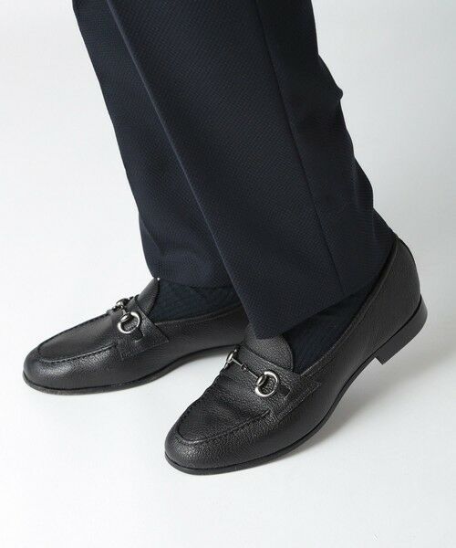 MEN'S BIGI / メンズビギ ビジネス・ドレスシューズ | 羊革ビットローファー | 詳細1