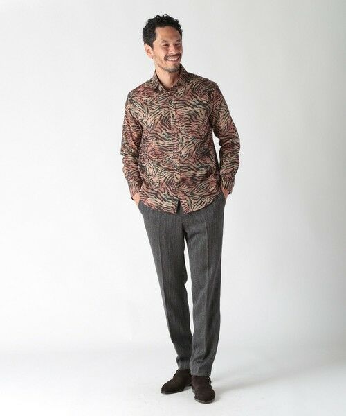 MEN'S BIGI / メンズビギ シャツ・ブラウス | エスニックLibertyプリントシャツ | 詳細2