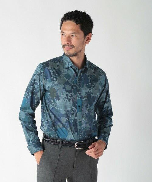 MEN'S BIGI / メンズビギ シャツ・ブラウス | エスニックLibertyプリントシャツ | 詳細4