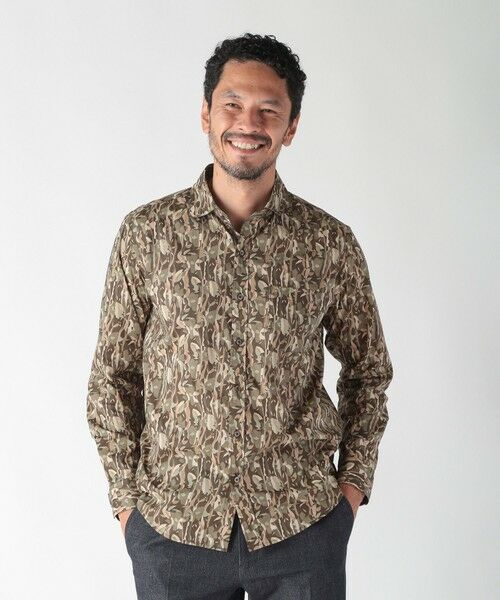 MEN'S BIGI / メンズビギ シャツ・ブラウス | エスニックLibertyプリントシャツ | 詳細14