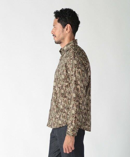 MEN'S BIGI / メンズビギ シャツ・ブラウス | エスニックLibertyプリントシャツ | 詳細15