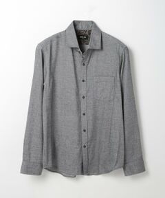 MEN'S BIGI / メンズビギ シャツ・ブラウス | コットンカシミアヘリンボーンシャツ