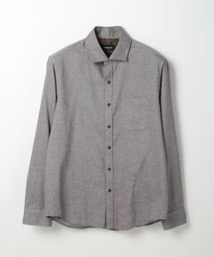MEN'S BIGI / メンズビギ シャツ・ブラウス | コットンカシミアヘリンボーンシャツ