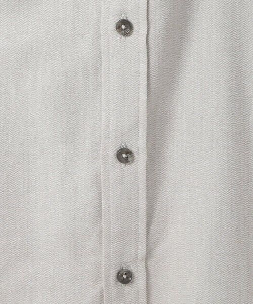 MEN'S BIGI / メンズビギ シャツ・ブラウス | コットンカシミアヘリンボーンシャツ | 詳細5