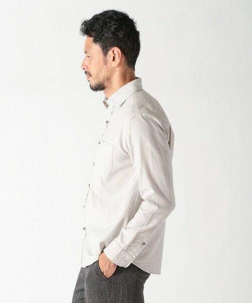 MEN'S BIGI / メンズビギ シャツ・ブラウス | コットンカシミアヘリンボーンシャツ | 詳細2