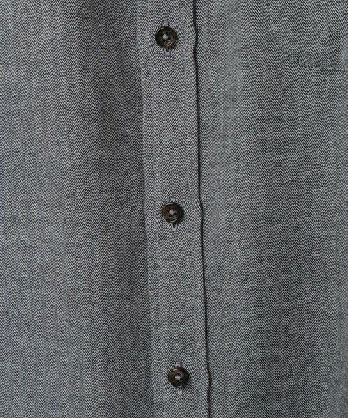MEN'S BIGI / メンズビギ シャツ・ブラウス | コットンカシミアヘリンボーンシャツ | 詳細11