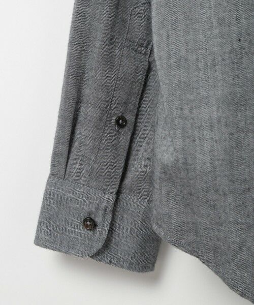 MEN'S BIGI / メンズビギ シャツ・ブラウス | コットンカシミアヘリンボーンシャツ | 詳細16