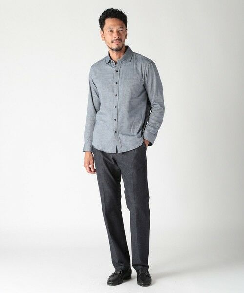 MEN'S BIGI / メンズビギ シャツ・ブラウス | コットンカシミアヘリンボーンシャツ | 詳細22