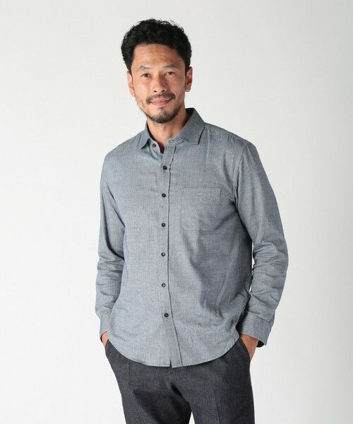 MEN'S BIGI / メンズビギ シャツ・ブラウス | コットンカシミアヘリンボーンシャツ | 詳細18