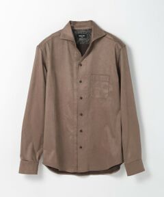 MEN'S BIGI / メンズビギ シャツ・ブラウス | コマスエードストレッチシャツ