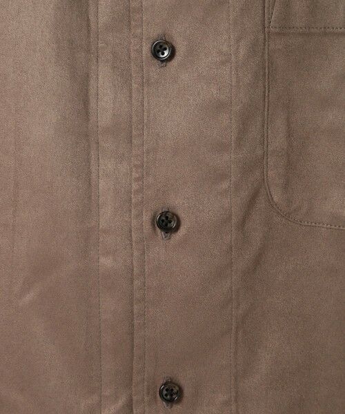 MEN'S BIGI / メンズビギ シャツ・ブラウス | コマスエードストレッチシャツ | 詳細15