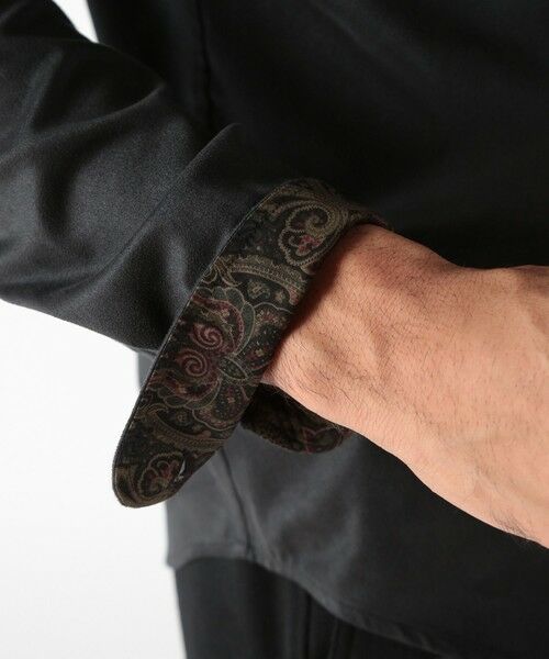 MEN'S BIGI / メンズビギ シャツ・ブラウス | コマスエードストレッチシャツ | 詳細18