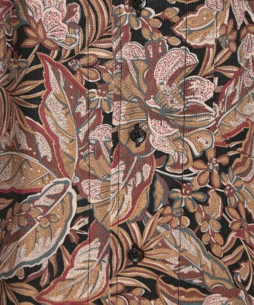 MEN'S BIGI / メンズビギ シャツ・ブラウス | Liberty コーデュロイフラワープリントシャツ | 詳細12