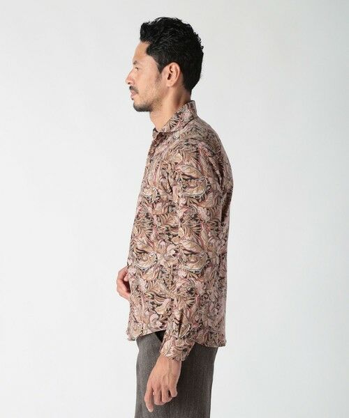 MEN'S BIGI / メンズビギ シャツ・ブラウス | Liberty コーデュロイフラワープリントシャツ | 詳細6