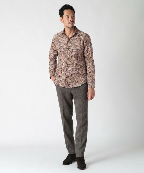 MEN'S BIGI / メンズビギ シャツ・ブラウス | Liberty コーデュロイフラワープリントシャツ | 詳細8