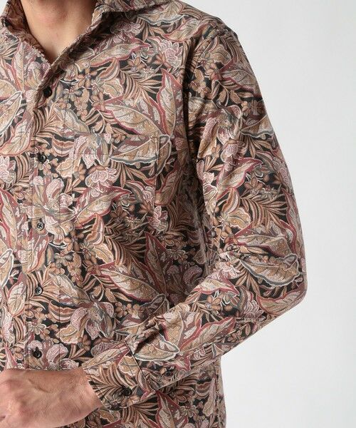 MEN'S BIGI / メンズビギ シャツ・ブラウス | Liberty コーデュロイフラワープリントシャツ | 詳細10