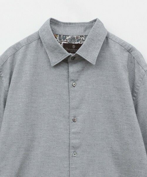 MEN'S BIGI / メンズビギ シャツ・ブラウス | フランネルフレンチフロントカジュアルシャツ | 詳細8