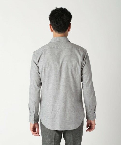 MEN'S BIGI / メンズビギ シャツ・ブラウス | フランネルフレンチフロントカジュアルシャツ | 詳細3