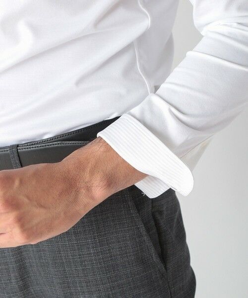 MEN'S BIGI / メンズビギ シャツ・ブラウス | 【ACTIVE TAILOR】ジャージボタンダウンドレスシャツ | 詳細5