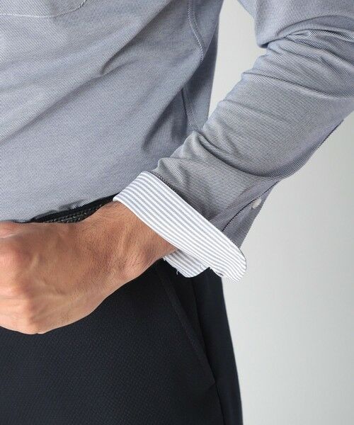 MEN'S BIGI / メンズビギ シャツ・ブラウス | 【ACTIVE TAILOR】ジャージボタンダウンドレスシャツ | 詳細13