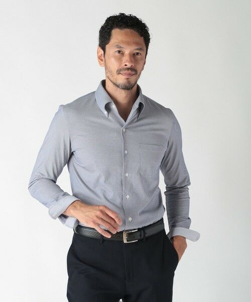 MEN'S BIGI / メンズビギ シャツ・ブラウス | 【ACTIVE TAILOR】ジャージボタンダウンドレスシャツ | 詳細7