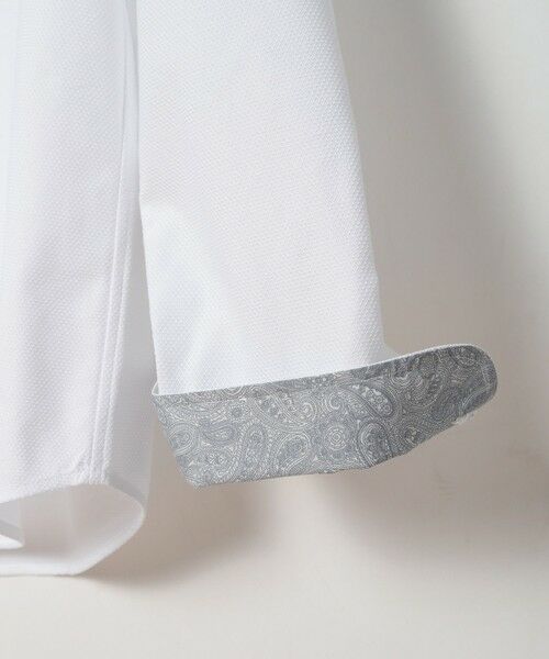 MEN'S BIGI / メンズビギ シャツ・ブラウス | 【ACTIVE TAILOR】COOLMAX絡み織ドレスシャツ | 詳細8