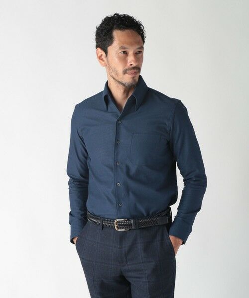 MEN'S BIGI / メンズビギ シャツ・ブラウス | 【ACTIVE TAILOR】COOLMAX絡み織ドレスシャツ | 詳細9