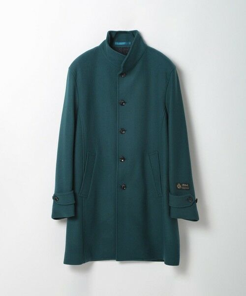 MEN'S BIGI / メンズビギ その他アウター | Bellandiウールメルトンスタンドカラーコート（ブルー系）