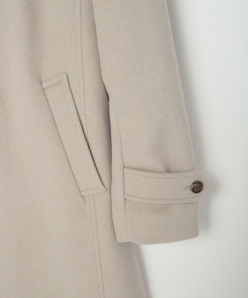 MEN'S BIGI / メンズビギ ステンカラーコート | スーパー140ウールビーバーヘリンボーンコート | 詳細11