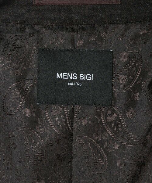 MEN'S BIGI / メンズビギ ステンカラーコート | トライスピンループツイードトレンチコート | 詳細21