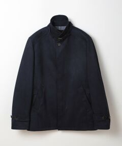 MEN'S BIGI / メンズビギ ブルゾン | フェイクスエード立ち襟ダンボールニットブルゾン