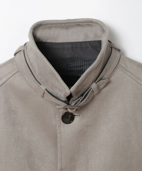 MEN'S BIGI / メンズビギ ブルゾン | フェイクスエード立ち襟ダンボールニットブルゾン | 詳細6