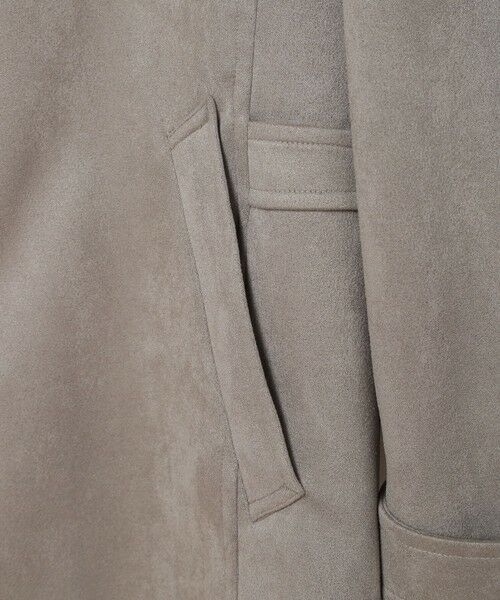 MEN'S BIGI / メンズビギ ブルゾン | フェイクスエード立ち襟ダンボールニットブルゾン | 詳細7