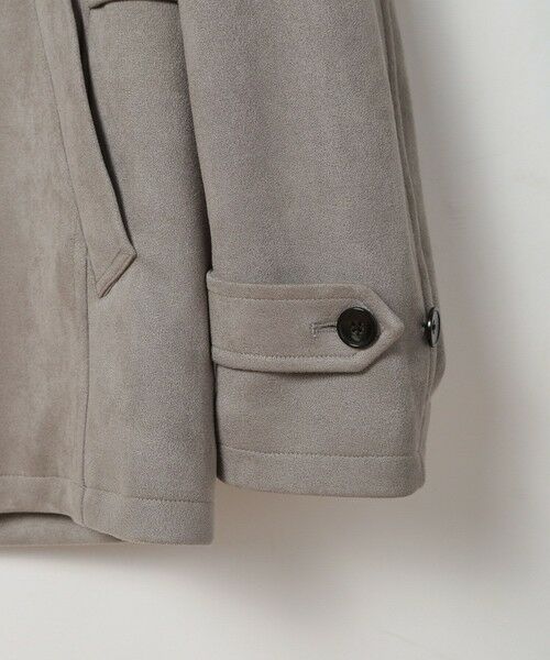 MEN'S BIGI / メンズビギ ブルゾン | フェイクスエード立ち襟ダンボールニットブルゾン | 詳細8