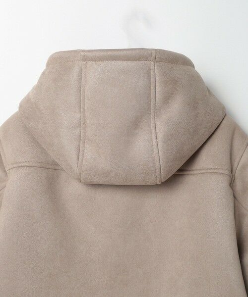 MEN'S BIGI / メンズビギ スウェット | テックレザームートンパーカー | 詳細18