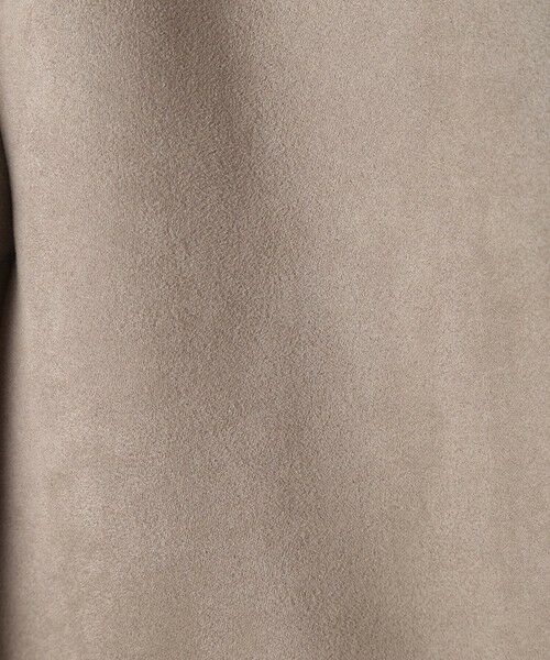 MEN'S BIGI / メンズビギ スウェット | テックレザームートンパーカー | 詳細19