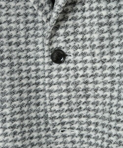 MEN'S BIGI / メンズビギ テーラードジャケット | 【RANIFICIO ROMA/ラニフィーチョローマ】ウールチェックジャージジャケット | 詳細8