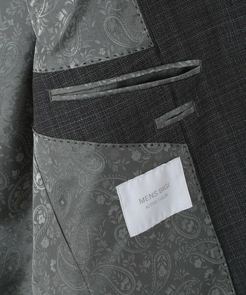 MEN'S BIGI / メンズビギ テーラードジャケット | 【ACTIVE TAILOR】ミックスヤーンテーラードジャケット | 詳細8