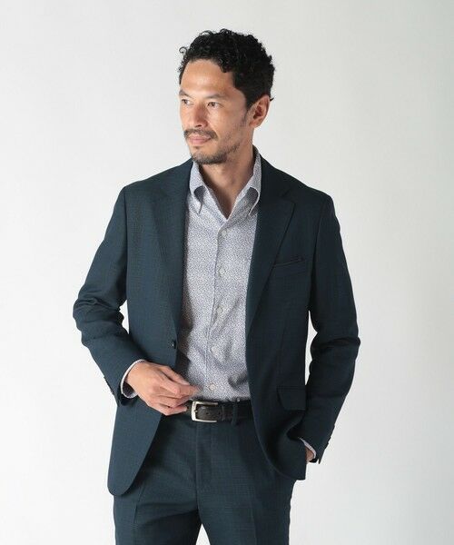 MEN'S BIGI / メンズビギ テーラードジャケット | 【ACTIVE TAILOR】ミックスヤーンテーラードジャケット | 詳細18