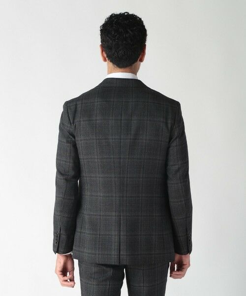 MEN'S BIGI / メンズビギ テーラードジャケット | 【ACTIVE TAILOR】ホップサックチェックジャケット | 詳細3