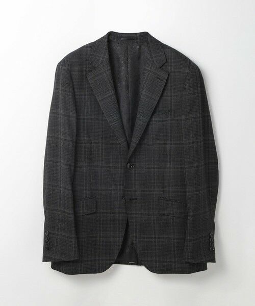 MEN'S BIGI / メンズビギ テーラードジャケット | 【ACTIVE TAILOR】ホップサックチェックジャケット（グレー）