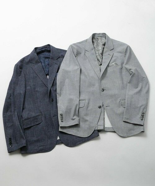 MEN'S BIGI / メンズビギ テーラードジャケット | 【ACTIVE TAILOR】COOL TOUCH 接触冷感ハイパーストレッチジャケット | 詳細16