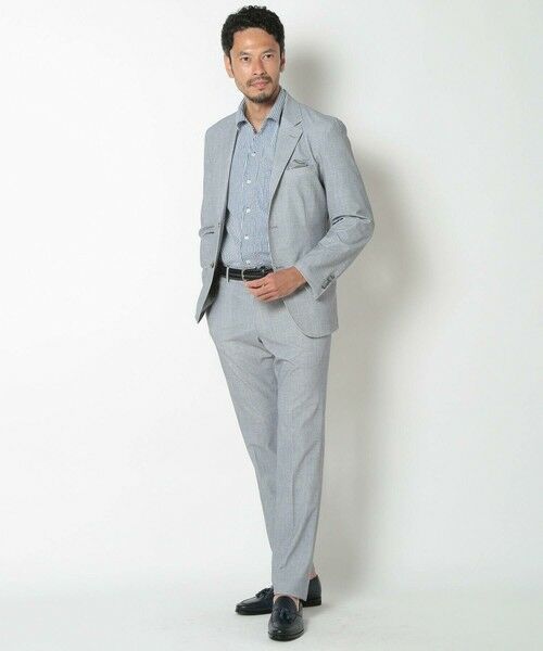 MEN'S BIGI / メンズビギ テーラードジャケット | 【ACTIVE TAILOR】COOL TOUCH 接触冷感ハイパーストレッチジャケット | 詳細5