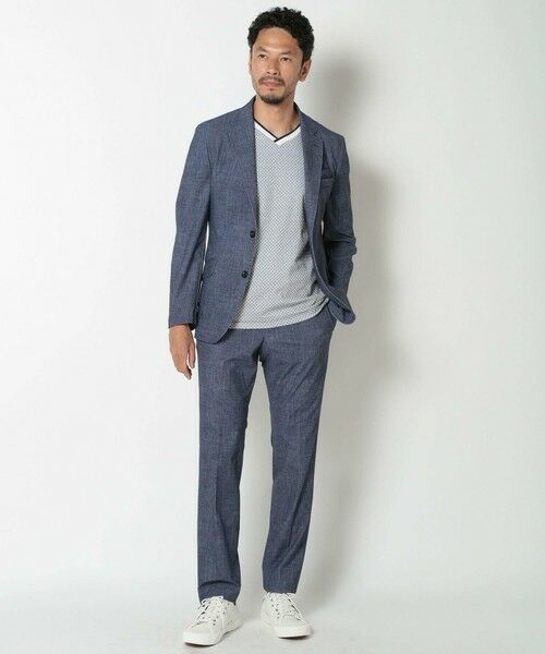 MEN'S BIGI / メンズビギ テーラードジャケット | 【ACTIVE TAILOR】COOL TOUCH 接触冷感ハイパーストレッチジャケット | 詳細19