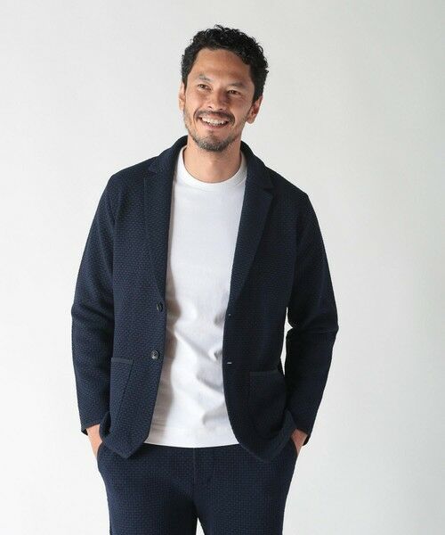 MEN'S BIGI / メンズビギ その他アウター | 【ACTIVE TAILOR】モール混ニットジャケット | 詳細3