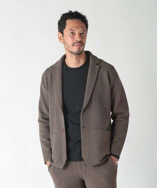 MEN'S BIGI / メンズビギ その他アウター | 【ACTIVE TAILOR】モール混ニットジャケット | 詳細11