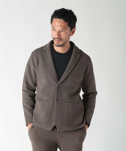 MEN'S BIGI / メンズビギ その他アウター | 【ACTIVE TAILOR】モール混ニットジャケット | 詳細16
