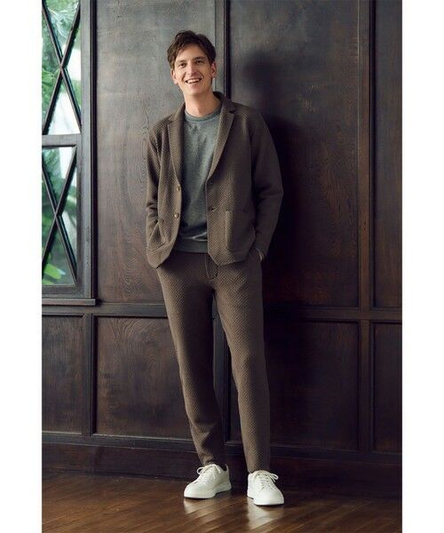 MEN'S BIGI / メンズビギ その他アウター | 【ACTIVE TAILOR】モール混ニットジャケット | 詳細17