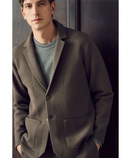 MEN'S BIGI / メンズビギ その他アウター | 【ACTIVE TAILOR】モール混ニットジャケット | 詳細18