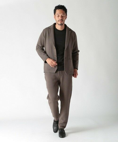 MEN'S BIGI / メンズビギ その他アウター | 【ACTIVE TAILOR】モール混ニットジャケット | 詳細14